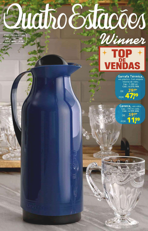 TOP DE VENDAS
